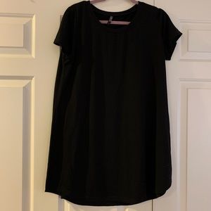 Cotton on black T-shirt dress